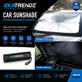 Premium Foldable Car Windshield Sunshade | UV Protection Heat Shield for Cars, SUVs & Vans